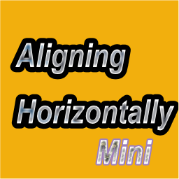 Add-on Aligning Horizontally Mini