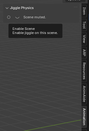 Animation tab