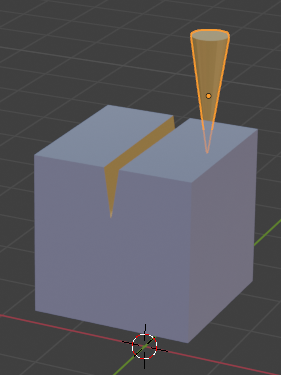 Straight Line Cut