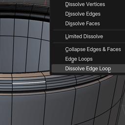 Add-on Dissolve Edge Loop