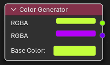 Color Generator Node