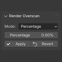 Add-on Overscan Render