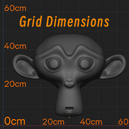 Add-on Grid Dimensions/网格标注