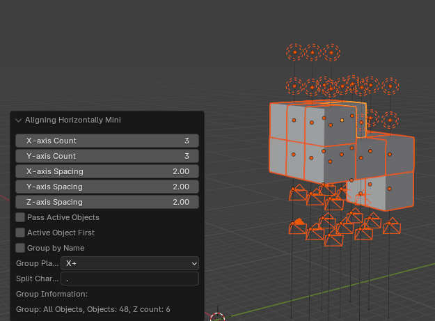 Overview of Aligning Horizontally Mini