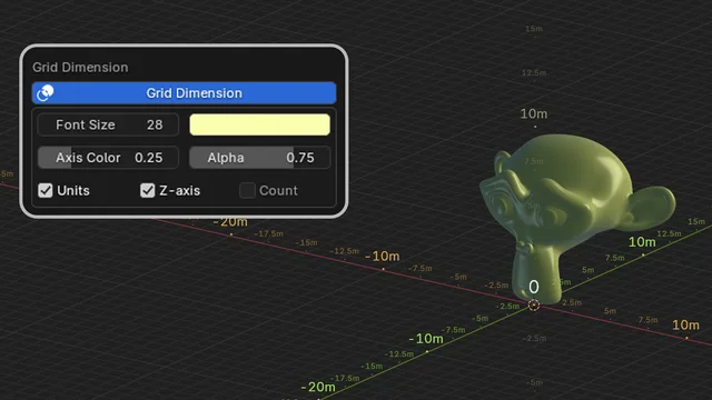 Grid Dimensions/网格标注