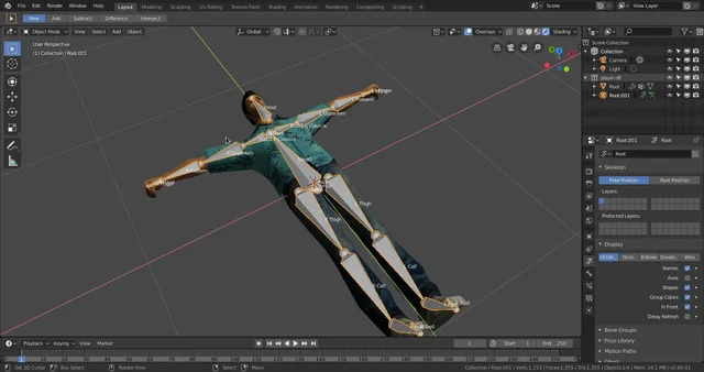 Can import textures and skinned meshes