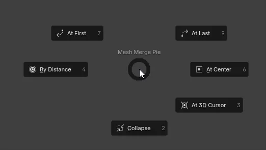 Mesh Merge (M)