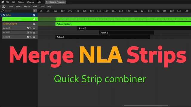 Merge NLA Strips