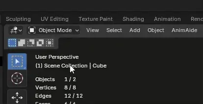 The header automatically changes color when switching modes.
