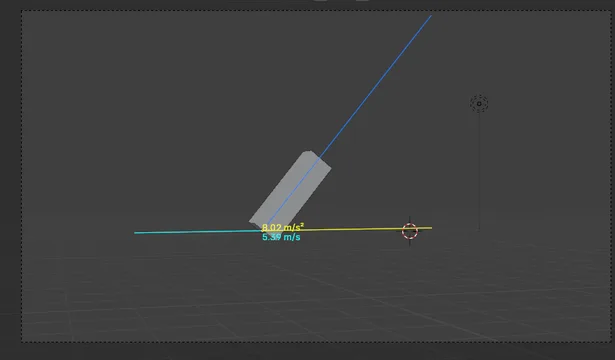 Countergravity - direction of standing or difference from freefall acceleration