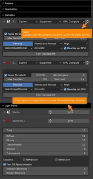 Sync Samples / LightPaths