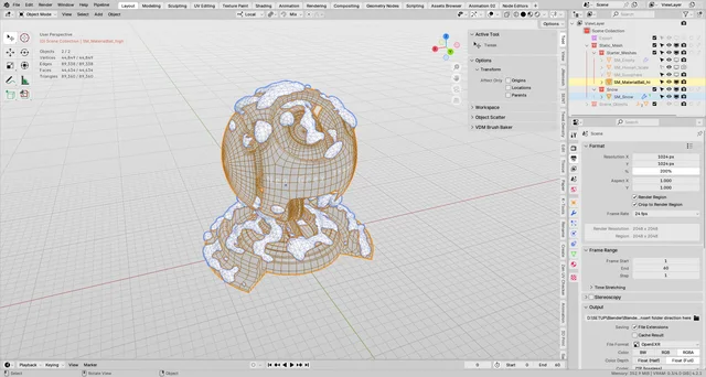 Layout 01 - Face Orientation On