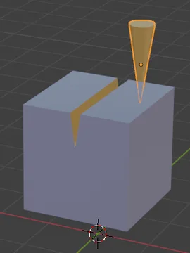 Straight Line Cut