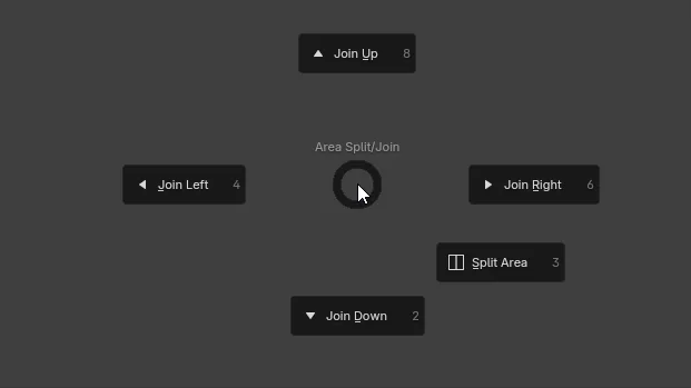 Area Split/Merge (only in 4.2) (Alt + `)