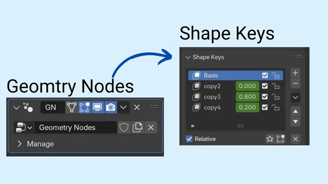 Geonode To Shapekey