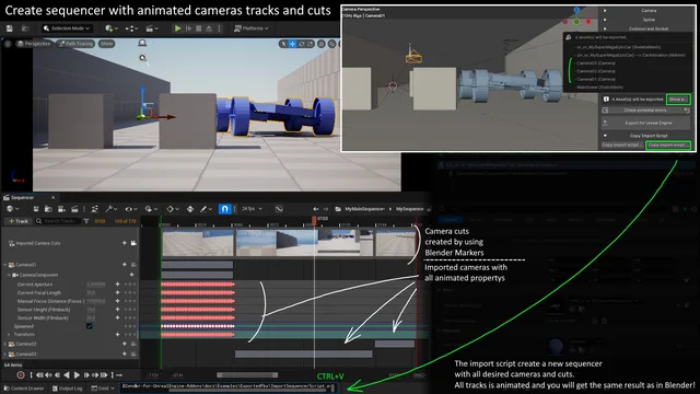 Sequencer And Camera Import