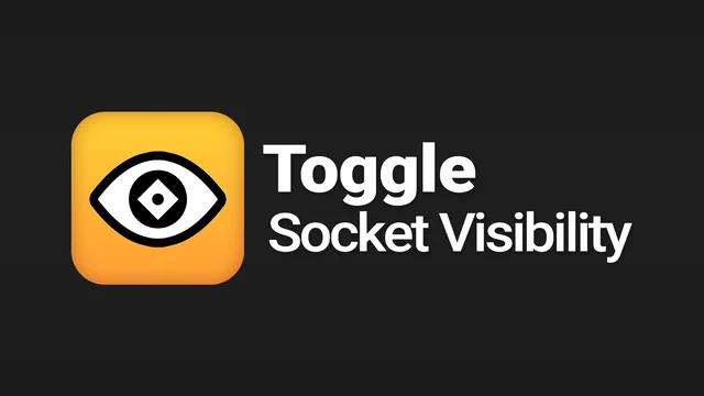 Toggle Socket Visibility