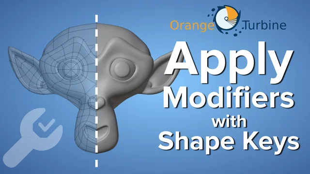 Apply modifier with shape keys