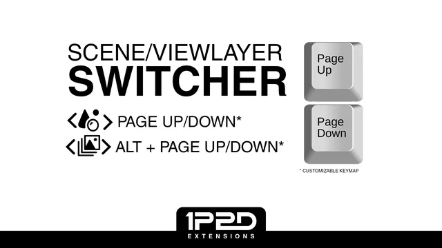 Scene and ViewLayer Switcher