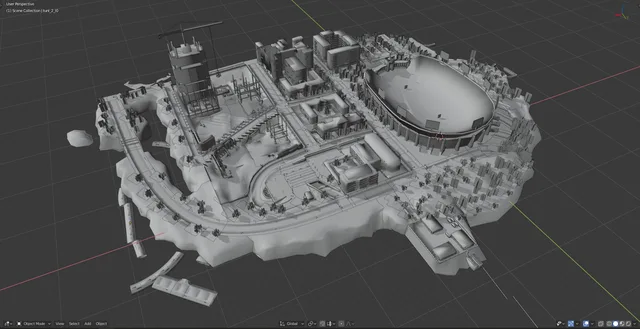 DragonFF can import full sections of maps from various GTA games