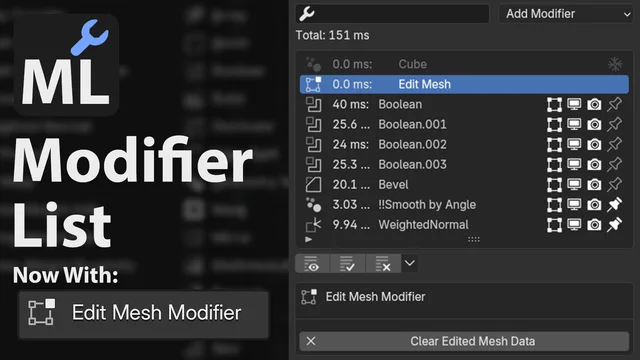 Modifier List