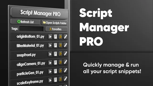 Script Manager Pro