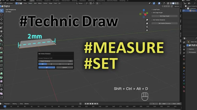 Set Vertex Distance
