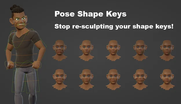 Pose Shape Keys
