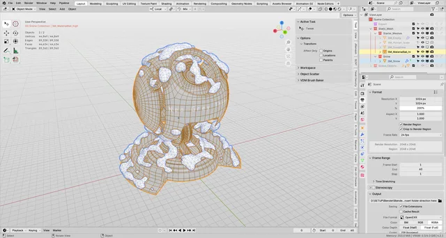 Layout 01 - Face Orientation On