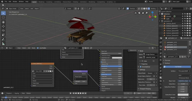 Imports and exports materials with all RenderWare features including UV animation and normal maps