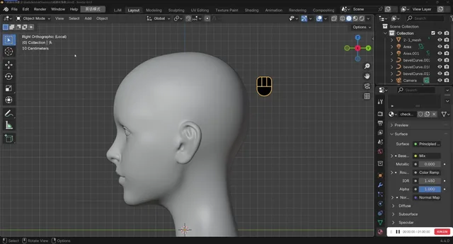 Step 1 - Adjust Brush silhouette