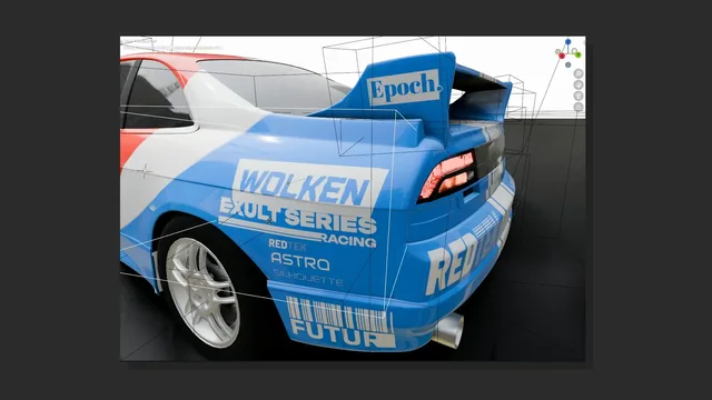 Quick livery projection demo