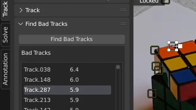 Find Bad Tracks
