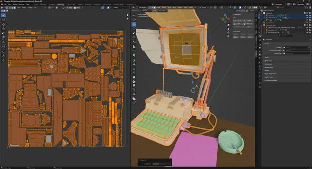 Easy UV management. Set UDIMs, set unwrap settings, tag uv islands you want scaled and or rotated, get your new UVs in a click..