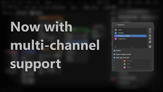 Split RGB Multi-Channel support