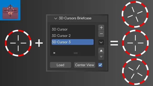 3D Cursors Briefcase