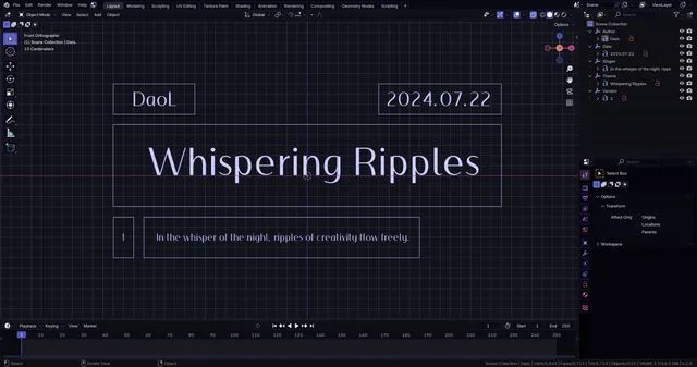 Whispering Ripples