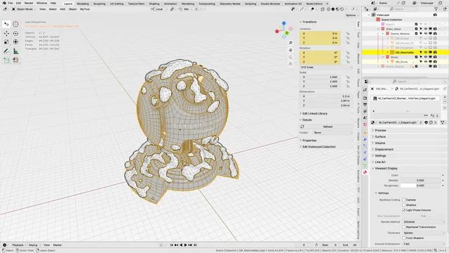 01 - Layout - Face Orientation On
