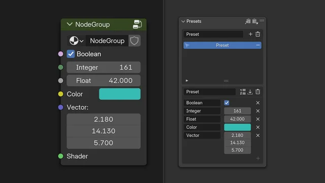 NodeGroupPresets