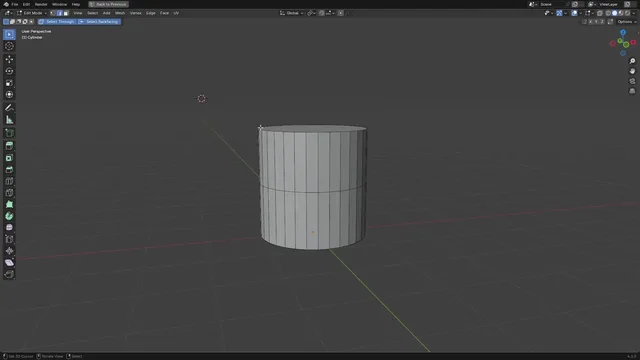 Selecting through without X-Ray shading