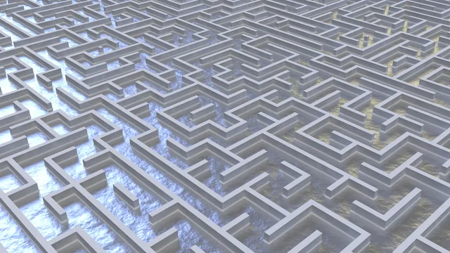 Simple maze