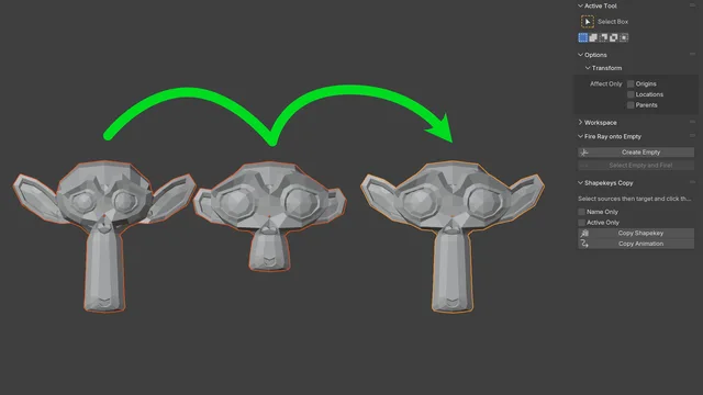 ShapeKey Copy
