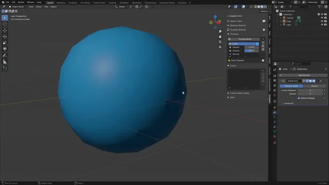 Easily set up realtime displacement layers