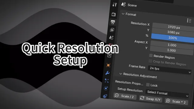 Quick Resolution Setup