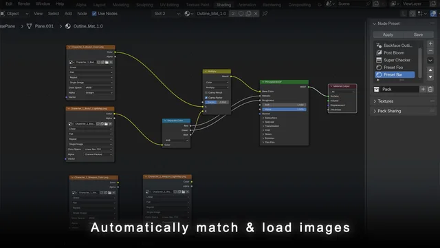 Automatically match & load images