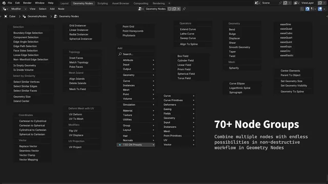 Discover the Ultimate Collection of Feature-Rich, Customizable, and Well-Organized Node Groups!