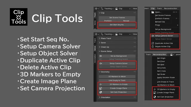Clip Tools