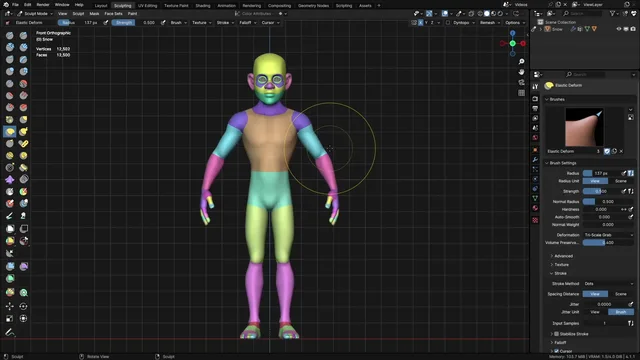 Face Sets to Vertex Groups